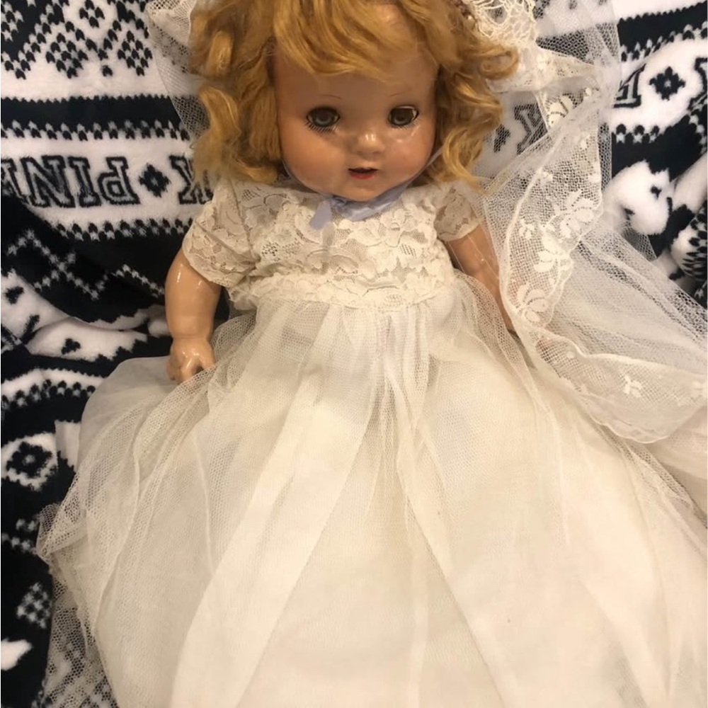 Classic White Lace Doll